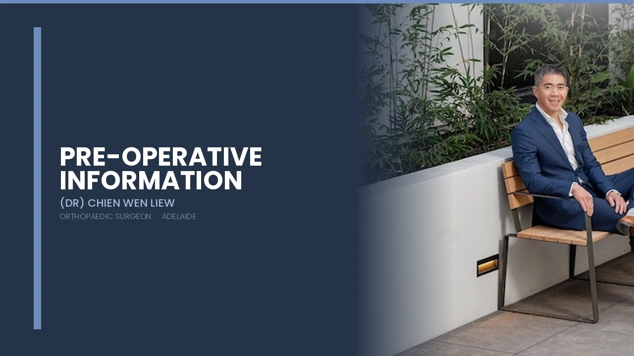 Pre-operative information overview