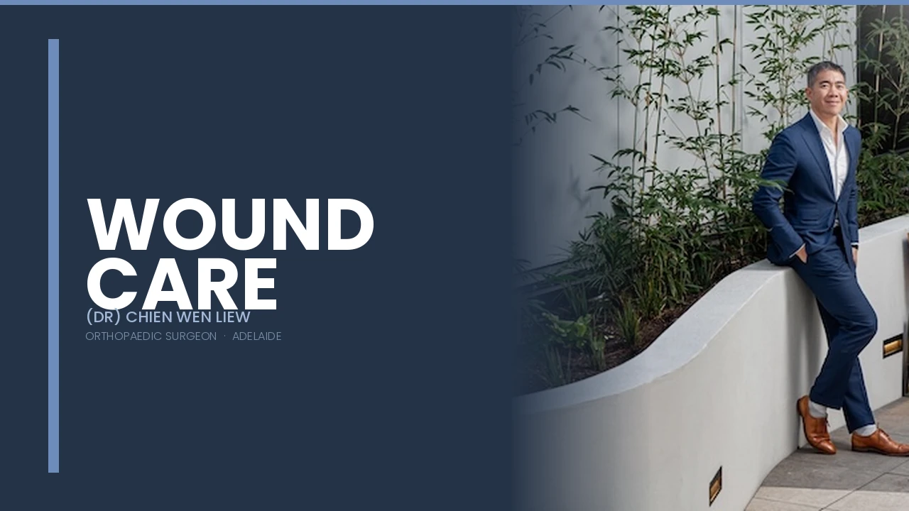 Wound care after joint replacement